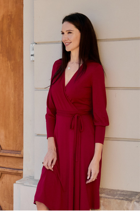 DREAMGIRL GANG vintage burgundy