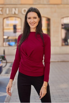 IMAGINE vintage burgundy