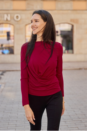 IMAGINE vintage burgundy