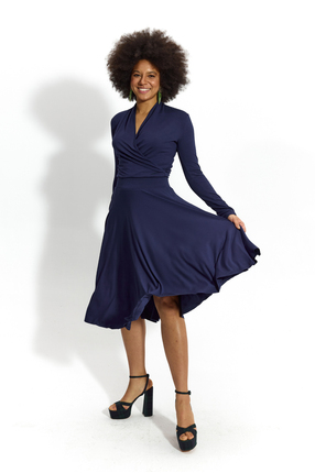 PRIMA BALLERINA nocny granat