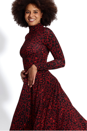 GO(LF) FOR IT print leo wild red