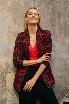 OPEN OFFICE print leo wild red