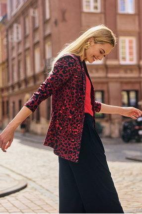 OPEN OFFICE print leo wild red