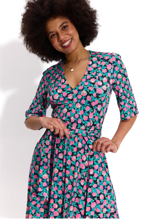 FLORENCE pink clover print