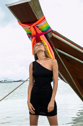 MINI PARTY DRESS black
