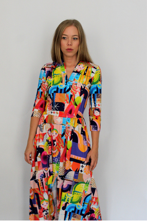 LIBERTY DRESS let's play print
