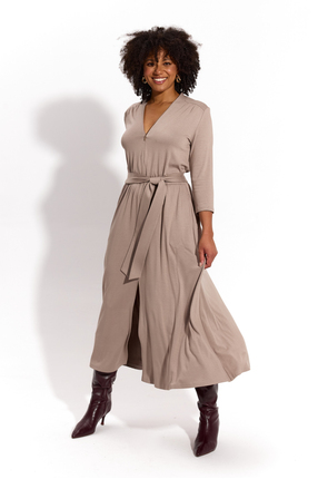 LIBERTY DRESS mokka