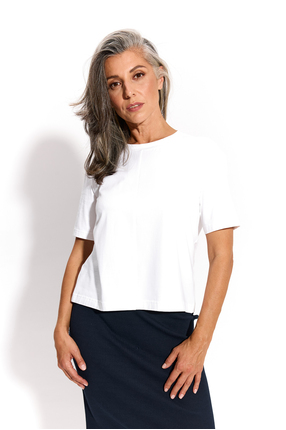 COTTON T-SHIRT white