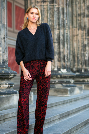 SPRYCIARY print leo red wine
