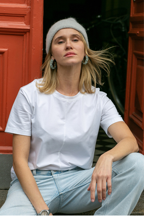 COTTON T-SHIRT white