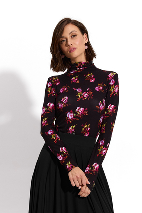 VAN GOLF risk'n'roses black print