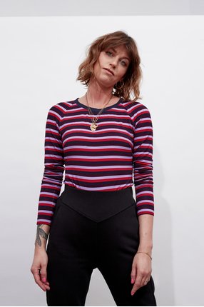 SAWA LONGSLEEVE autumn stripes