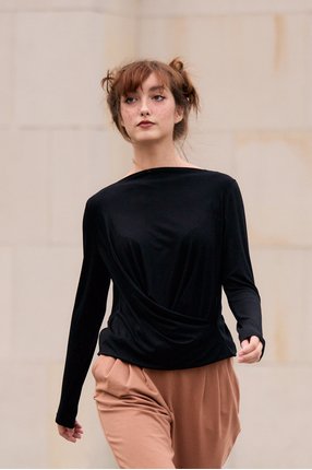 MIX DRAPE czarna