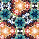 kaleidoscope flowers print